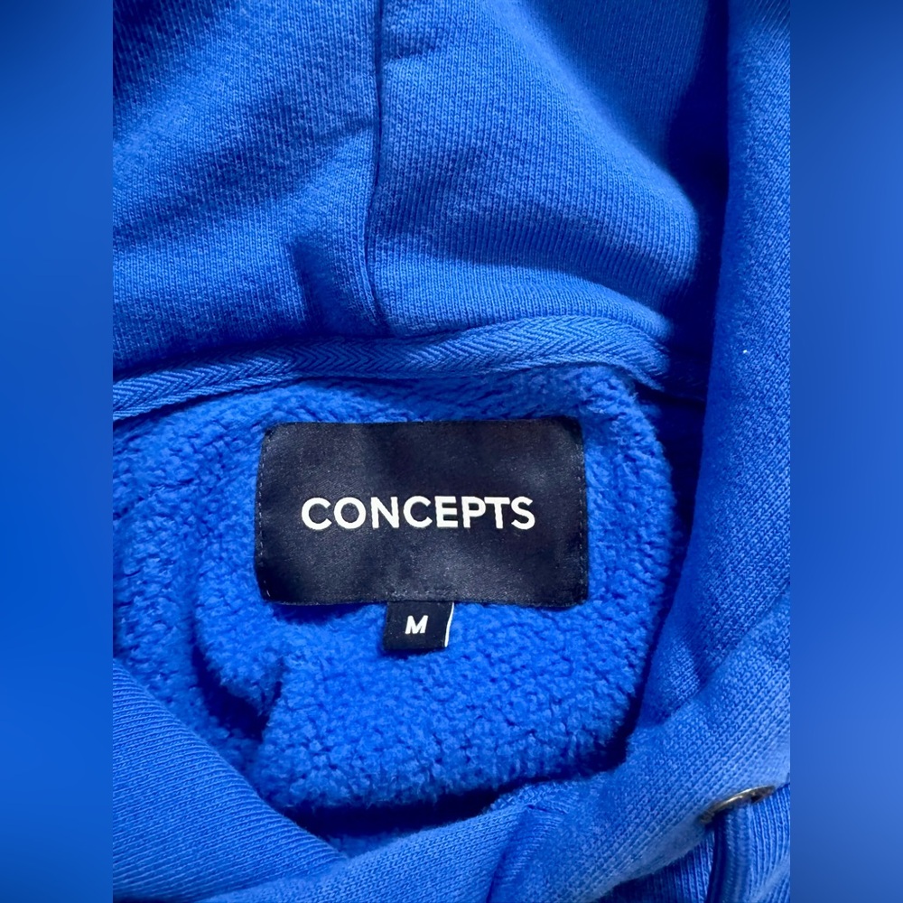 Concepts CNCPTS Men’s Blue Clarity Hoodie - Picture 3 of 8